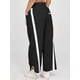 thumbnail image 4 of Pantalones Deportivos Holgados de Pierna para Mujer, Informales, con Cordón Ajustable y Cintura Elástica, en Colores Contrastantes, Estilo Y2K. Negro M, 4 of 7