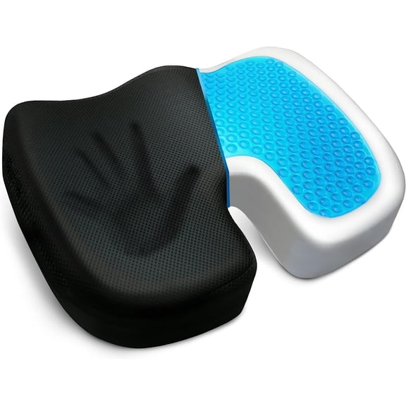 Pressure Relief Seat Cushion, Seat Cushions for Office Chairs, Car Seat Cushions for Driving, Tailbone Pain Relief Cushion, Gel Seat Cushion, Desk Chair Cushion, Seat Cushion for Car Seat Driver
