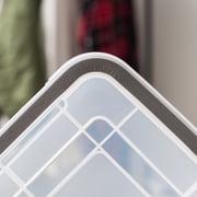 IRIS USA, 62 Quart WeatherPro Storage Box with Latches