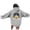 Grey, variant on Women's Oktoberfest Printed Drop Shoulder Hoodie for Everyday Wear and Casual in Autumn/Winter Season Black S