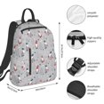 thumbnail image 2 of Fuzoiu Santa with Gifts Print Lightweight Daypack,Weekender Bag for Men and Women, Travel Backpack with Padded Straps for School, Travel & Work, 2 of 7
