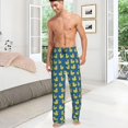 thumbnail image 4 of PISONIC Funny Mens Pajama Pants Lounge Men's Pajama Bottoms Soft Sleep Pants With Pockets Drawstring, 4 of 7