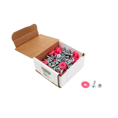 Allstar Performance Countersunk Bolt Kit Pink 50pk