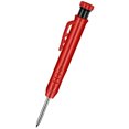 thumbnail image 1 of Solid Carpenter Pencil Set With 6 Refill Leads Built-in Sharpener Marking Tool Woodworking Deep Hole Mechanical Pencils, 1 of 6