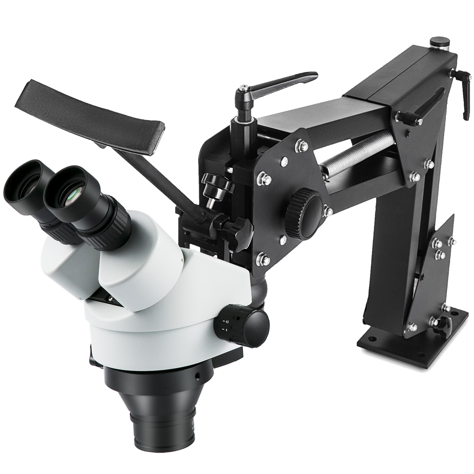 VEVOR Micro Inlaid Mirror Multi-Directional Microscope with Spring Bracket 7X-4.5X Multi-Directional Micro-Setting Microscope Jewelry Tools - image 7 of 9