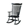 thumbnail image 3 of International Concepts Colonial Rocking Chair - Antique Black, 3 of 11