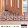thumbnail image 3 of Pink Boho Tribal Diamonds and Triangles Pattern Door Rugs,Washable Non Slip Door Mats Indoor,Decorative Door Mats,Entry Mat Indoor for Entrance,Bedroom,Kitchen,Bathroom,17"x30", 3 of 6