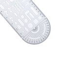 thumbnail image 4 of Accident Scene Templates Measuring Ruler Geometric Templates Drawing Ruler, 4 of 9