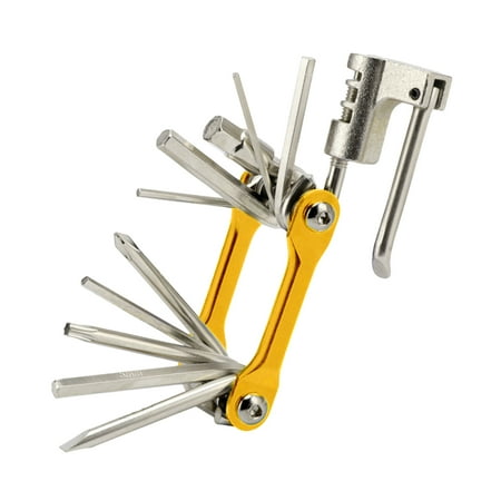 

UDIYO Bike Screwdriver Wrench Multifunctional Foldable Mini Mountain Bicycle Repair Tools Professional Bike Wrench for Outdoor