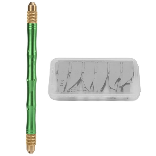 Ensemble de Lame de Réparation de Puce BGA, Résistance à l'Oxydation de Kit de Lame de Réparation de Puce Ultra Mince Poignée Antidérapante de 0,1 Mm d'Épaisseur pour Ordinateurs Portables pour l'Électronique pour Téléphones Intelligents