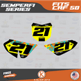 thumbnail image 4 of Kalair GFX Graphics Kit for Honda CRF50 (2013+) Semperfi Series, 4 of 5