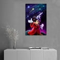 thumbnail image 5 of Magic Mickeys Wall Art Picture Painting Poster Canvas Print Posters Artworks Bedroom Living Room Decor 12x18inch(30x45cm), 5 of 6
