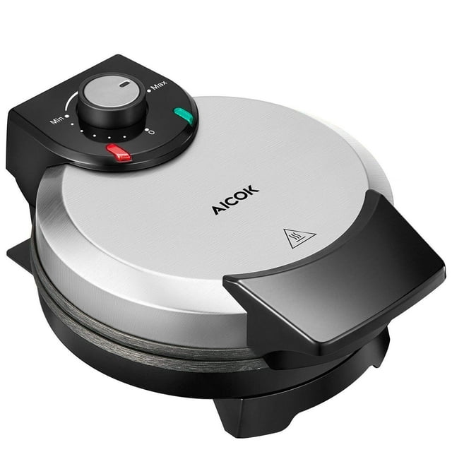 Waflera Circular Aicok SW-295 Acero Inoxidable 10 Temperaturas