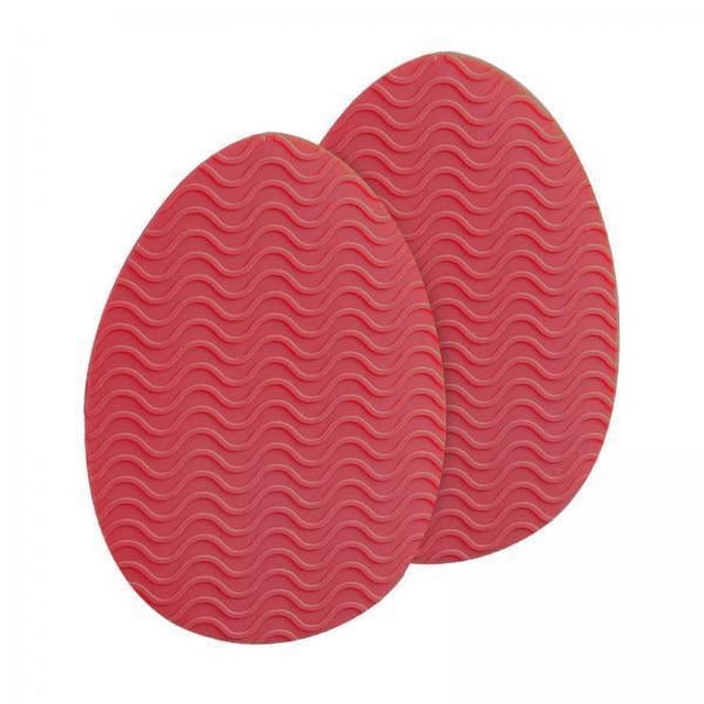 2x 1 Par de Almohadillas Antideslizantes para , Protectores de Suela Autoadhesivos de Reducción de Ruido de Goma Antideslizante, para Tacones 2 piezas
