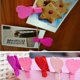 thumbnail image 2 of Fiudx Decoraciones navideñas para interiores 12 pinzas para ropa de madera con forma de corazón en forma de foto para papel, 2 of 4