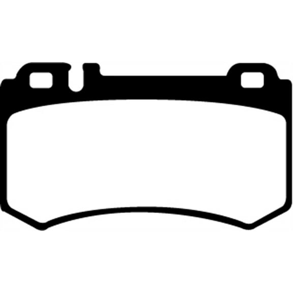 EBC Brakes Redstuff Premium Fast Street Pad For All Engine Sizes Fits select: 2003-2009 MERCEDES-BENZ SL, 2006 MERCEDES-BENZ CLS
