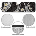 thumbnail image 6 of HUIACONG Black Polynesia Windshield Sunshade for Jeep Wrangler,Sun Visor Windshield Shade Cute Dogs Blocks UV Rays,Shade Heat Shield Compatible with Jeep Wrangler TJ JK JL 2/4 Door, 6 of 6
