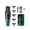 V-253 blue, variant on Cordless Hair Clipper,TTOOGO T-Blade Hair Trimmer with LED Display, USB Rechargeable Grooming Clipper, 5 Guide Comb Sizes, Precision Cutting Tool for Hair Beard and Styling