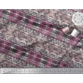 thumbnail image 2 of Soimoi Cotton Duck Fabric Check & Damask Ethnic Decor Fabric Printed Yard 56 Inch Wide, 2 of 3