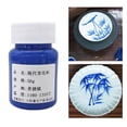 thumbnail image 4 of 50 Underglaze , DIY Painted Hand Painted Glaze, Color Glaze Jingdezhen Pigment Toner Ceramic Coloring Art , Blue, 4 of 10