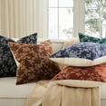 thumbnail image 6 of SUSIELADY 100% Cotton French Pastoral Floral Throw Pillow Covers Set of 2, 20x12 Inch Vintage Farmhouse Decorative Cushion Covers for Sofa Couch Bed Living Room Home Decor, Background Black, 6 of 7