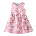 thumbnail image 1 of Robe Fille Sans Manches Ligne A Robes Soleil Robe Chic Robe Dessin Animé Robes Chic pour Filles, 1 of 4