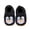 black1, variant on FNNMNNR 1Pair Newborn Baby Girl Boy Home Shoes Soft Sole Indoor Slippers Infant Crib Shoes Fashion Cartoon First Walkers Black 2 13