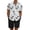Island Blue, variant on COOFANDY Men's Summer Beach Outfits 2 Piece Short Sleeve Shirts and Shorts Vacation Texture Linen Sets for Men