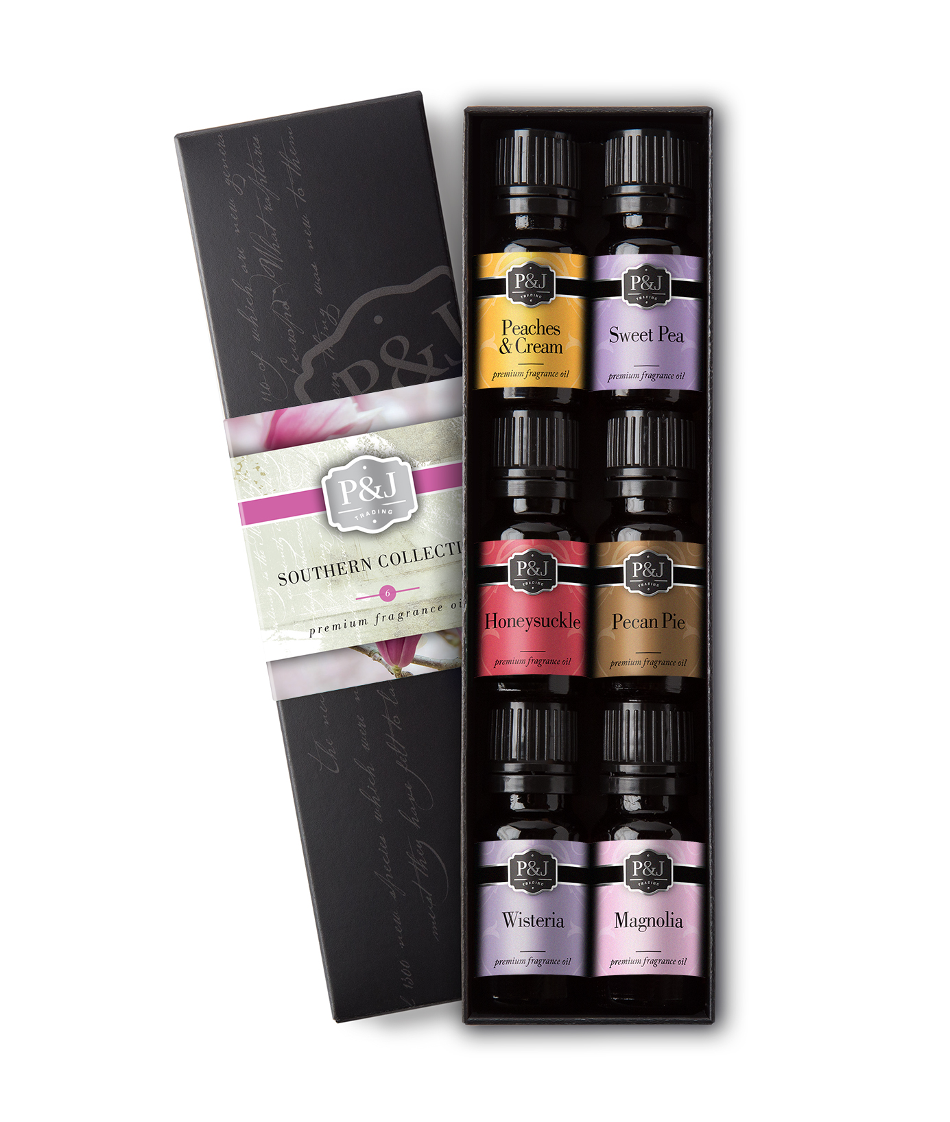 Southern Set of 6 Fragrance Oils Premium Grade Scented Oil 10ml