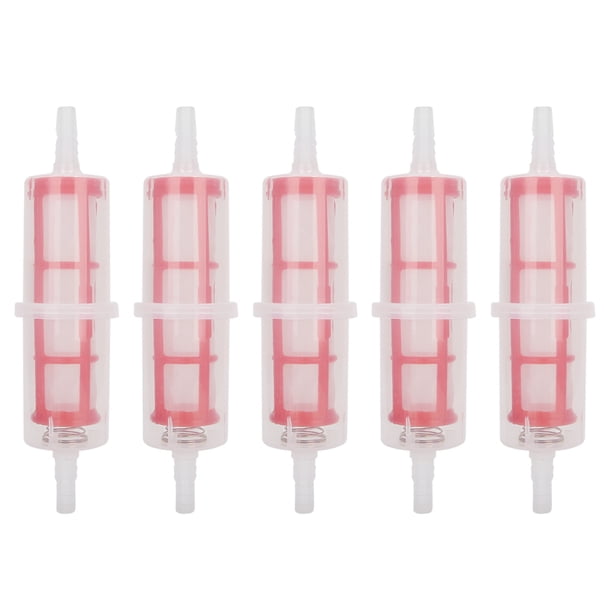 5 filtros de combustible diésel aptos para montacargas HGV de 8 mm/0,3 pulg. o 10 mm/0,4 pulg.
