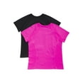thumbnail image 5 of Athletic Works Girl's Active Seamless Tee, 2-Pack, Sizes 4-18, 5 of 7