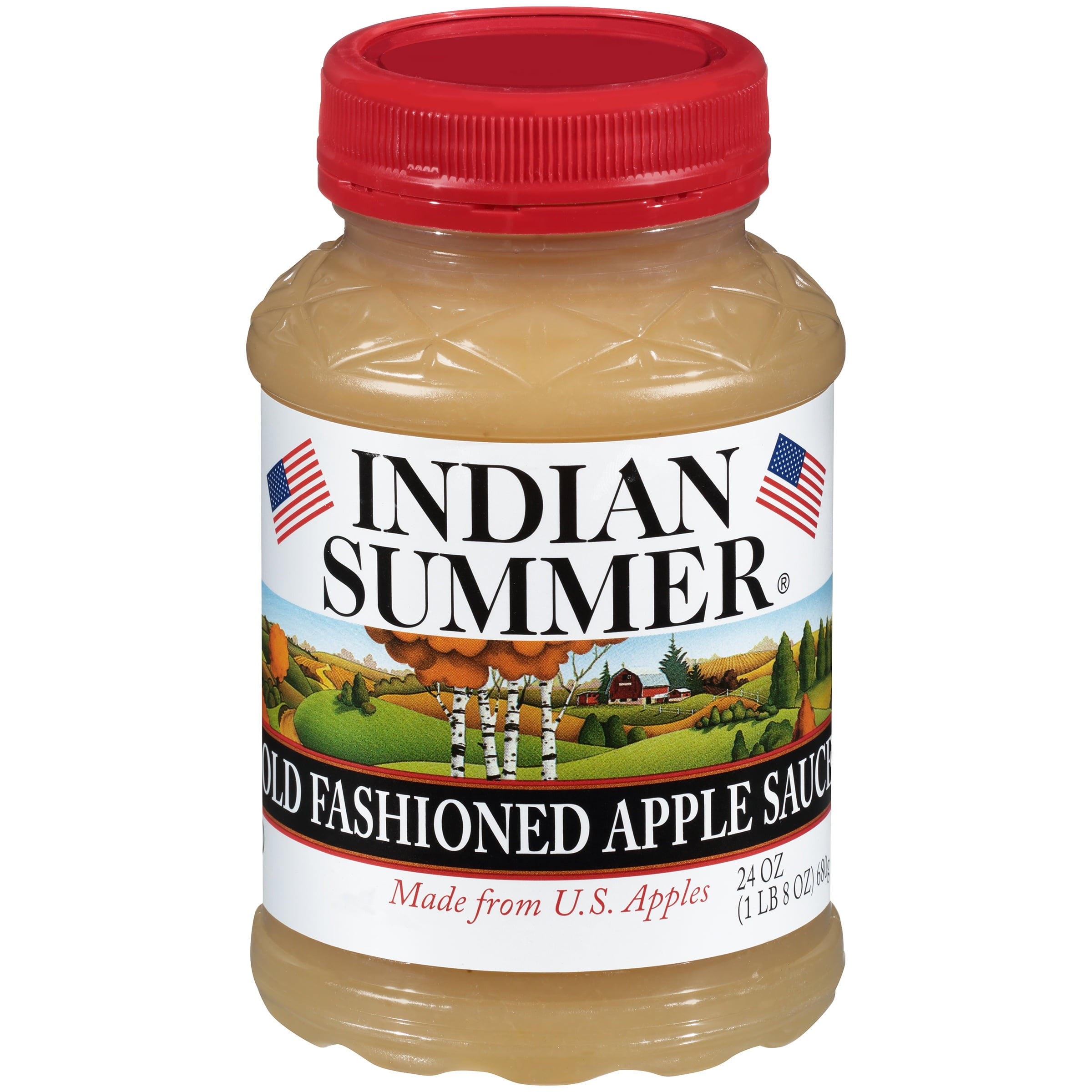Indian Summer® Old Fashioned Apple Sauce 24 oz. Jar