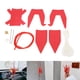 thumbnail image 5 of Adornos de Bricolaje ANGGREK Grullas de Papel Semielaboradas Para Decoración de Fiestas, 5 of 8