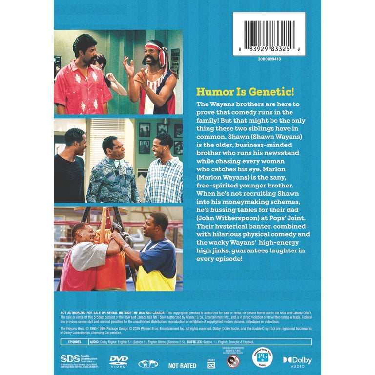 Warner Bros, The Wayans Bros. Complete Series DVD, Comedy, Rated