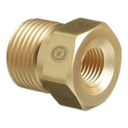Female NPT Outlet Adaptors for Manifold Pipelines, CGA-347, 5500 PSIG, Brass