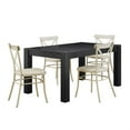Better Homes & Gardens Bryant Solid Wood Dining Table, Charcoal
