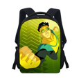 thumbnail image 2 of Invincible School Backpack Cool Superhero School Bags for Teens Black 12", 2 of 7