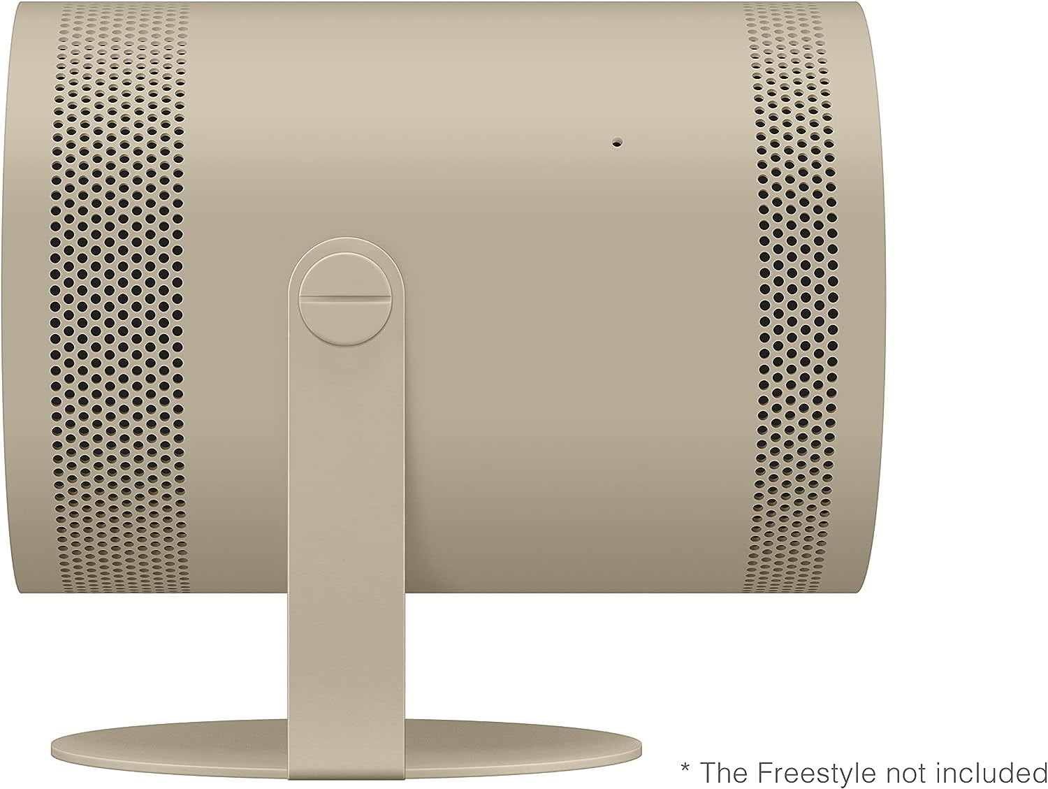 Samsung SP-LFF3CLAXXZA 30-100 Inch The Freestyle Gen2 Smart Projector with a Samsung VG-SCLB00YS The Freestyle Skin and Cradle - Coyote Beige (2023)
