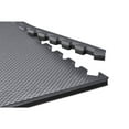 thumbnail image 6 of Norsk Gray/Black 24 in. x 24 in. EVA Foam Truly Reversible Sport MMA Interlocking Tile (40-Tile), 6 of 6