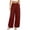 (Type4)Wine, variant on PATLOLLAV Summer Womens Plus Size Casual Lace Loose Wide Leg Leggings Sports Pants