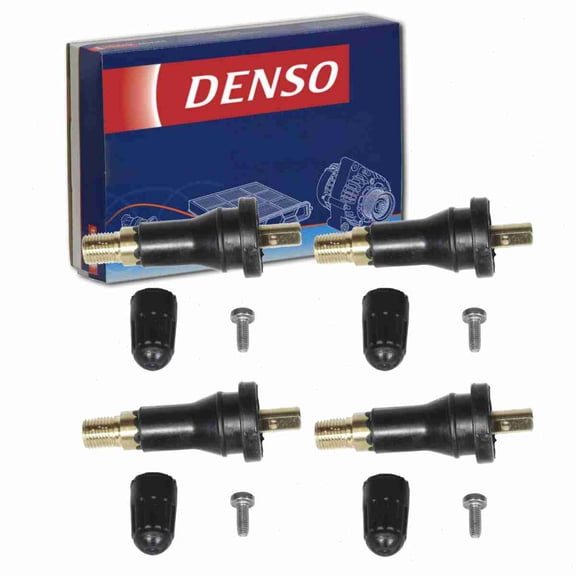 4 pc DENSO TPMS Sensor Service Kits compatible with Dodge Grand Caravan 2011-2014