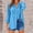 Sky Blue, variant on pstuiky Womens Summer Tops Fashion Long Sleeve V-Neck Women'S Blouses Comfy Loose Fit Solid Color Spring Tops Women'S Workout Tops