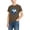 Brown, variant on QSAWXQZ Boy's Soccer Graphic T Shirt Short Sleeve Crew Neck Top Casual Summer Active Playwear for Summer 2-3 Years