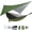 Rain Fly Size：118x78.7in, variant on Camping Hammock with Rain Fly Tarp Mosquito Net Heavy Duty Tree Straps Portable Double Parachute Hammocks Tent Waterproof Rainfly Set