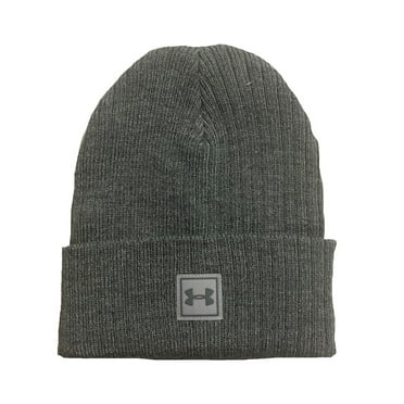 New Under Armour UA Mens Truckstop 2.0 Warm Winter Knit Active Hat Beanie Gray