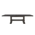 thumbnail image 5 of Bowery Hill Contemporary / Modern Dusky Cedar Brown Wood Dining Table, 5 of 11