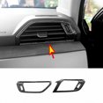 thumbnail image 1 of for Audi Q3 2019 - 2021 Carbon Look ABS Interior L&R Air Vent Socket Cover Trim -, 1 of 4