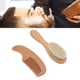 thumbnail image 4 of Pincel de Bebé y Juego de Peine, Cola Ergonómica de Cepillo de Cabello de Lana Multifunción y Lana Brillante, 4 of 7