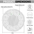 thumbnail image 6 of The Baker Celebrations 12-Inch Round White Paper Lace Doilies, 100 Count, 6 of 8