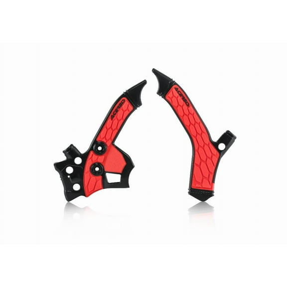 Acerbis 2726851042 X-Grip Frame Guards Black/Red